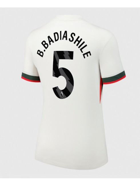 Chelsea Benoit Badiashile #5 Auswärtstrikot für Frauen 2025-26 Kurzarm Chelsea Benoit Badiashile #5 Auswärtstrikot für Frauen 2025-26 Kurzarm